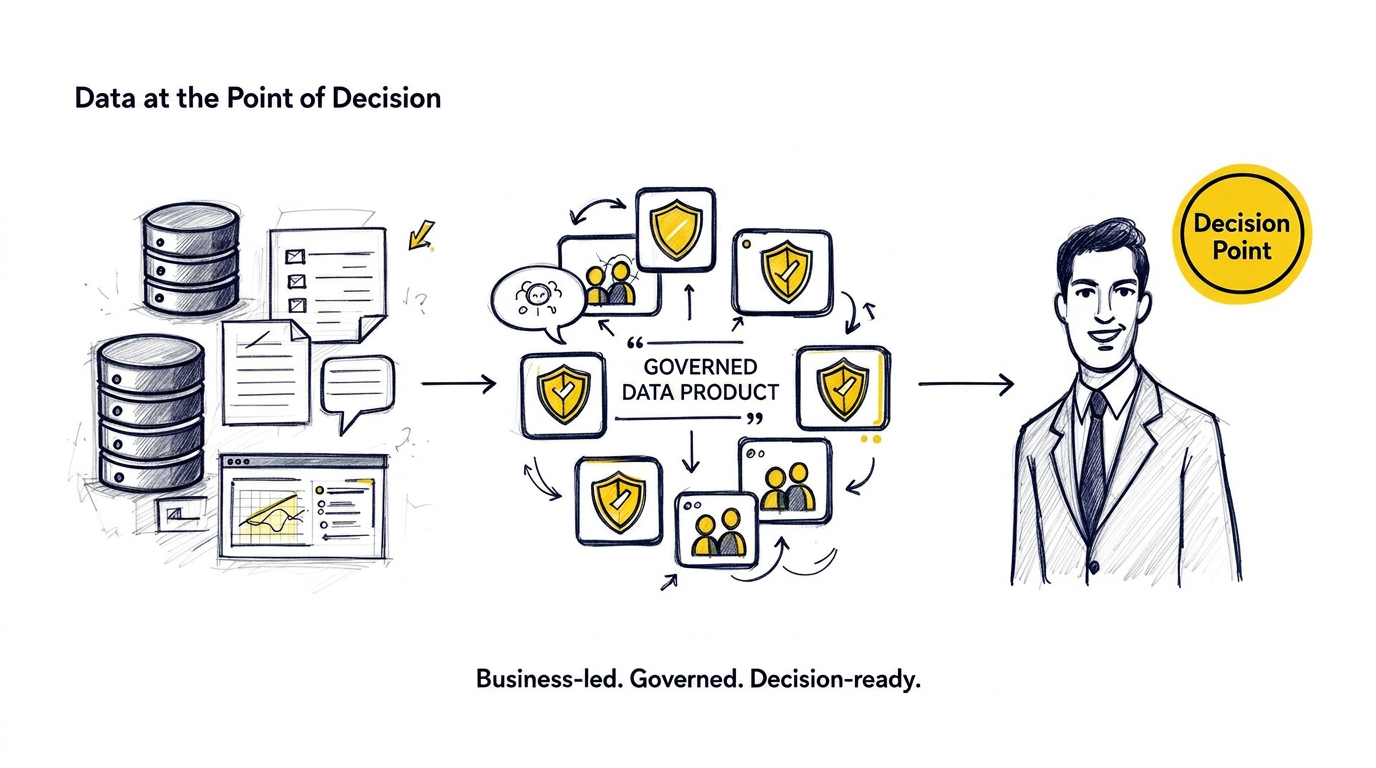 From Data-Driven to Decision-Driven: Why Data Products Are Becoming the New Operating Model for Data